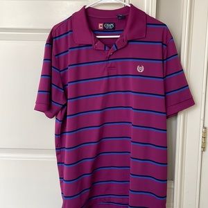 Chaps Ralph Lauren Men’s Polo Purple/Blue Size Large